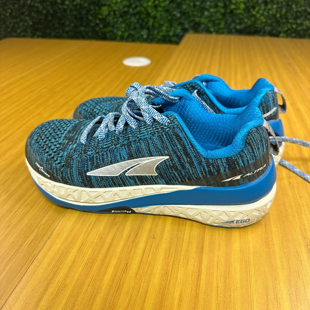 Altra Womens Paradigm 4.0 Blue Silver  Women’s 7 Running Shoes AFW1848G 4